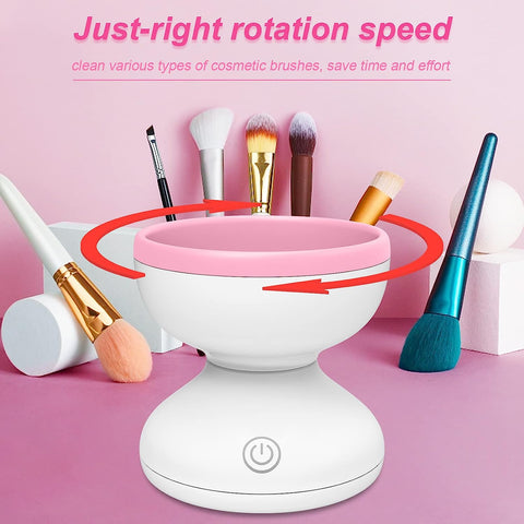 Portable USB Makeup Brush Cleaner Machine Electric Cosmetic Brush Washing Tools Automatic Cleaning Make up Brushes